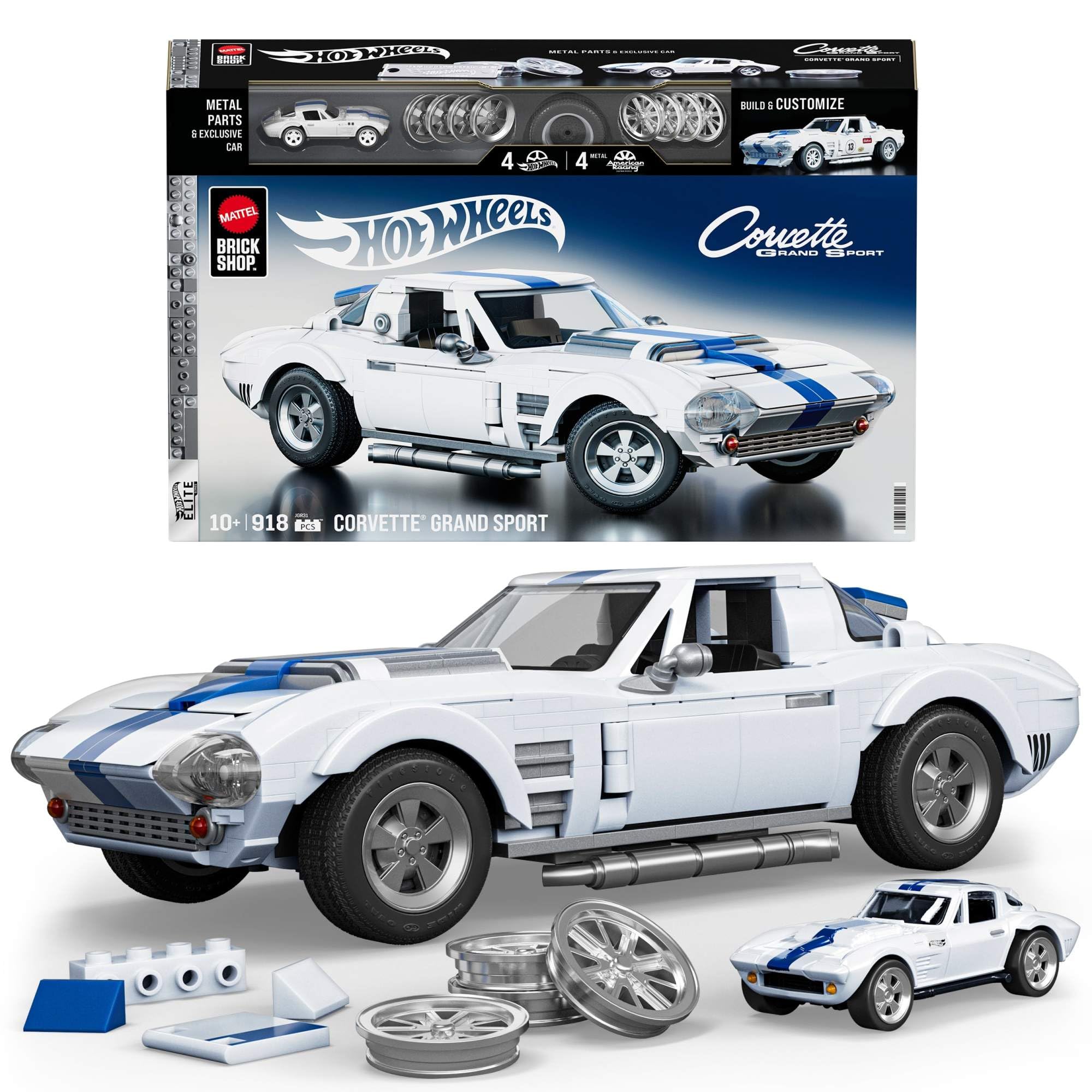 Mattel Brick Shop Hot Wheels Juguete de Construcción Elite '63