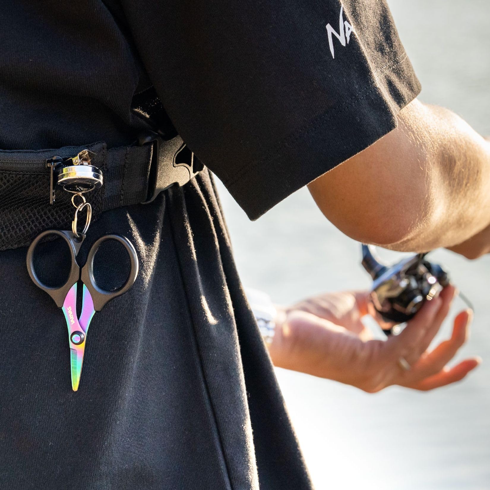 Amazon | バリバス(VARIVAS) 細糸 PEライン対応ハサミ チタンコート