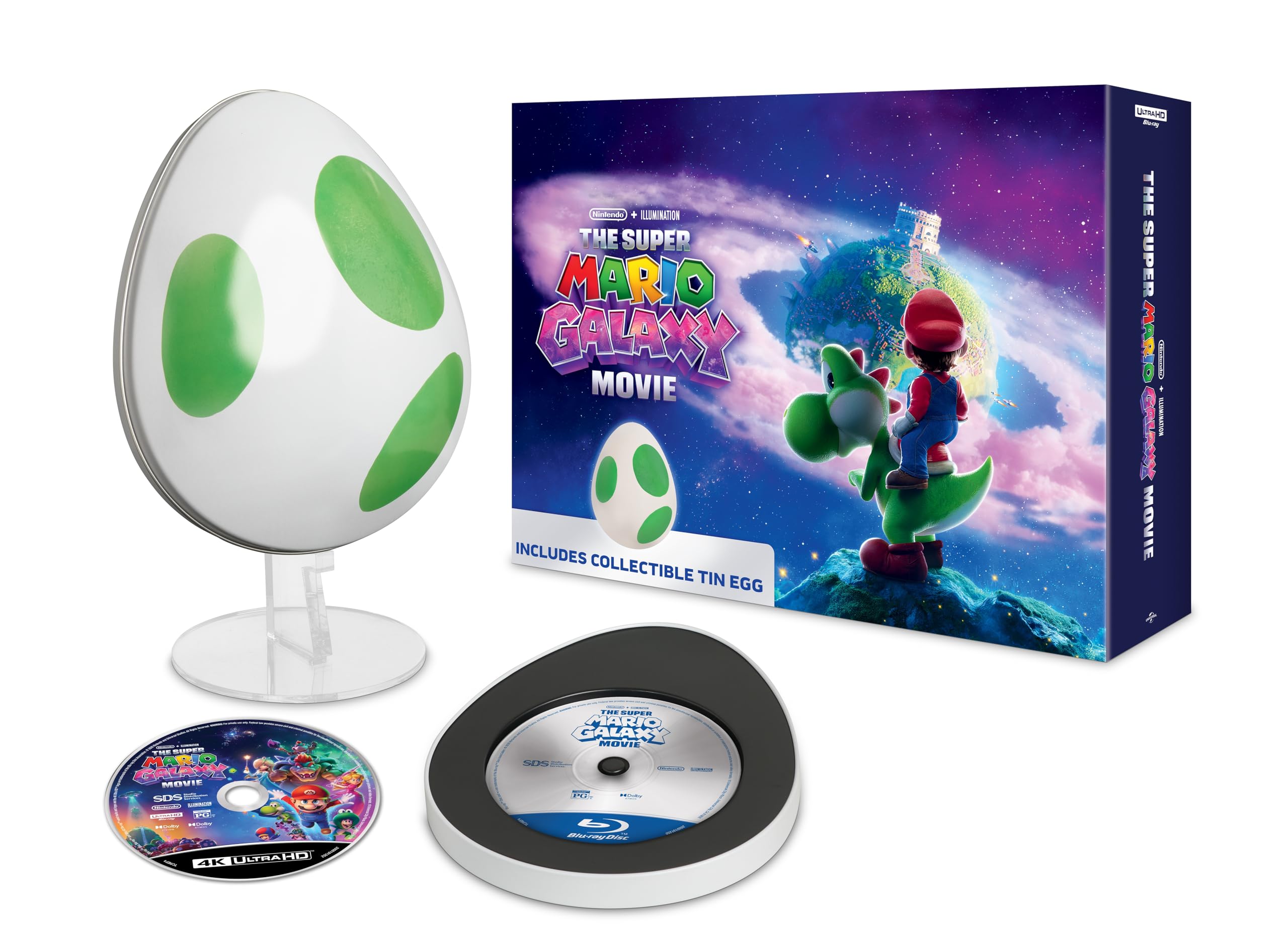 Super Mario Galaxy - Il Film Yoshi Egg (4K Ultra HD