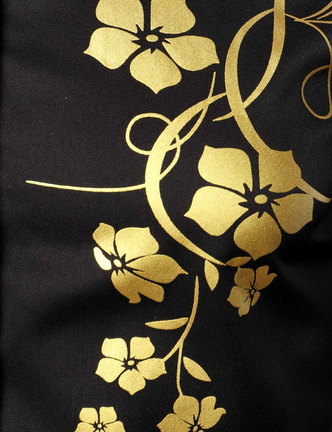 ZEROYAA Men's Hipster Shiny Design Slim Fit Long Sleeve Button Up Party Dress Shirts - Image 5