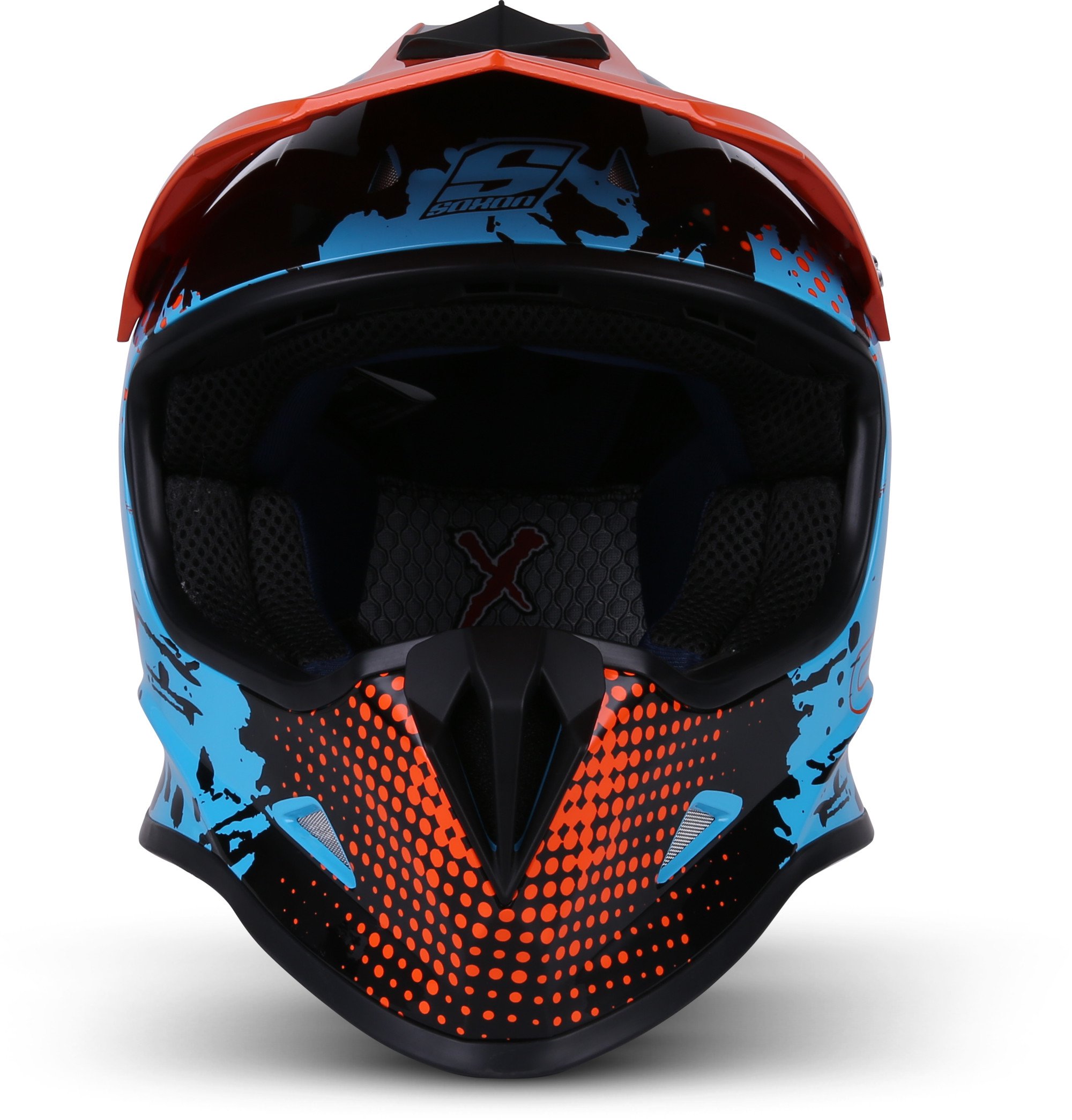 Soxon SKC-33 Casque de Cross pour Enfant