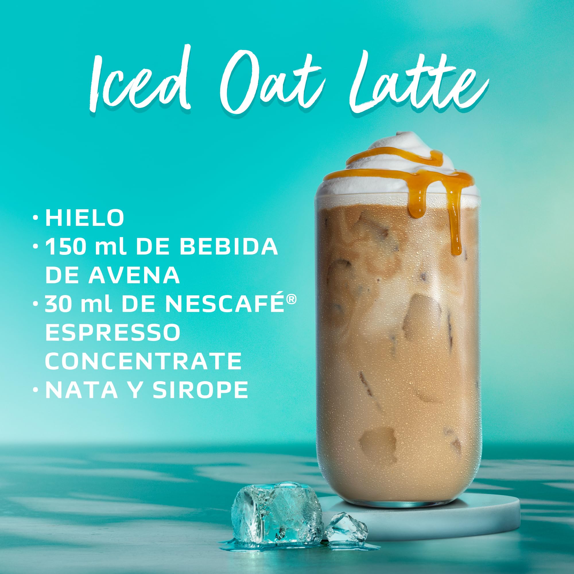 NESCAFÉ Espresso Concentrate Vainilla, con café Arábica y sabor vainilla, Concentrado de café líquido para iced coffee y lattes, Botella 500 ml