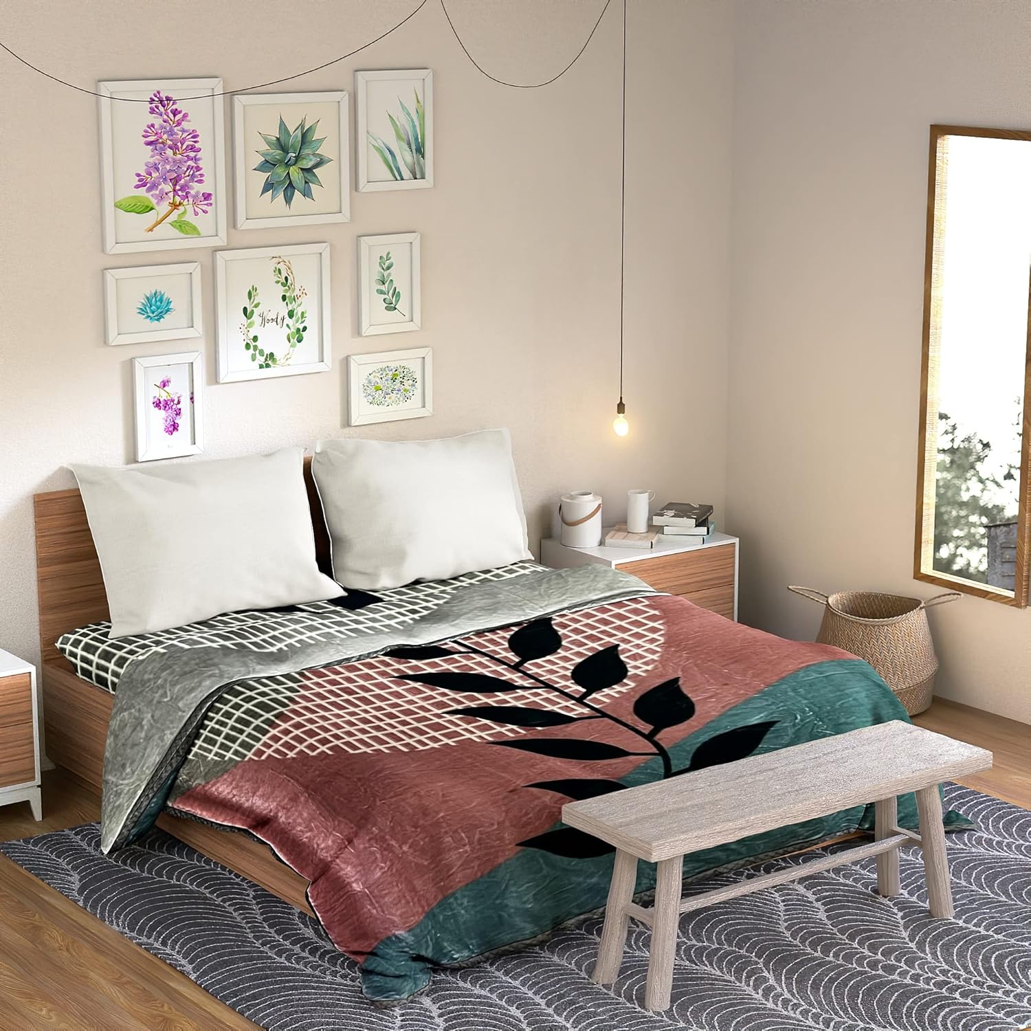 Buy Monte Carlo Samuel Mink Blanket 2 Ply Double Bed Mink Blanket/Duvet