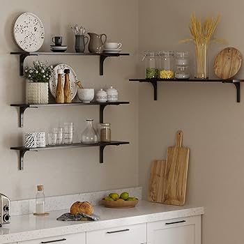 Amazon.com: DINZI LVJ Long Wall Shelves, 39.4Inch Wall