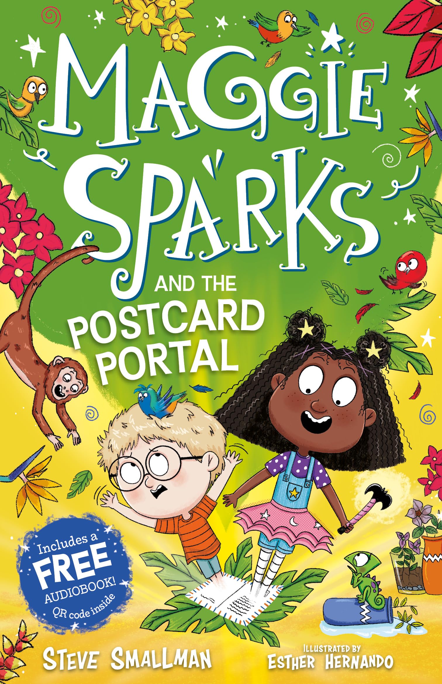 Maggie Sparks and the Postcard Portal - A Story of a Little Witch, Magic and Holidays for Ages 5+