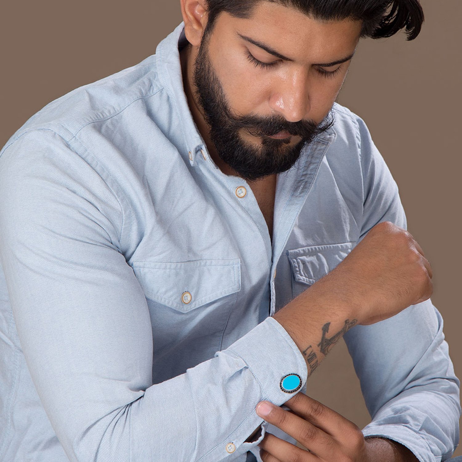 Elegant Silver Cufflinks for Men
