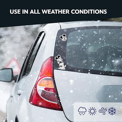 Miniatura 6 de Disney Classic Mickey & Minnie Mouse - Juego de 15 calcomanías de Mickey y Minnie Mouse para niños y adultos, calcomanías de vinilo para laptop,