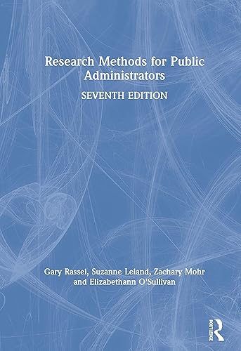 Research Methods for Public Administrators