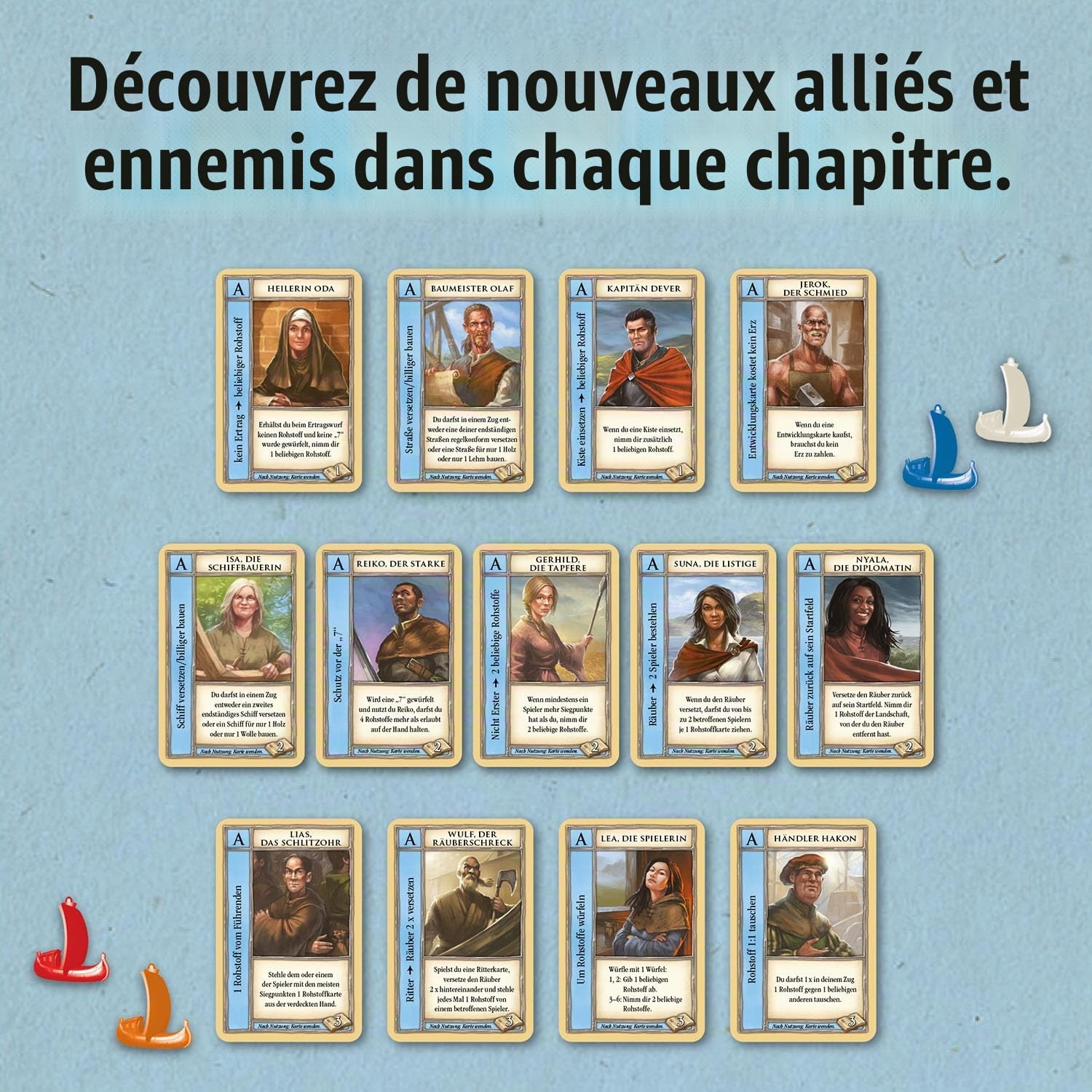 Kosmos 682972 Catan – Scénarios pour navigateurs – La légende des Pirates – Extension d'extension pour navigateurs de 3 à 4 Personnes à partir de 10 Ans, colons de Catane