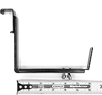 Vista 5 de Hold It Mate Kit de soporte universal ajustable de 20 pulgadas para jardinera, incluye 2 soportes inferiores resistentes ajustables de 5.5 a 8.5