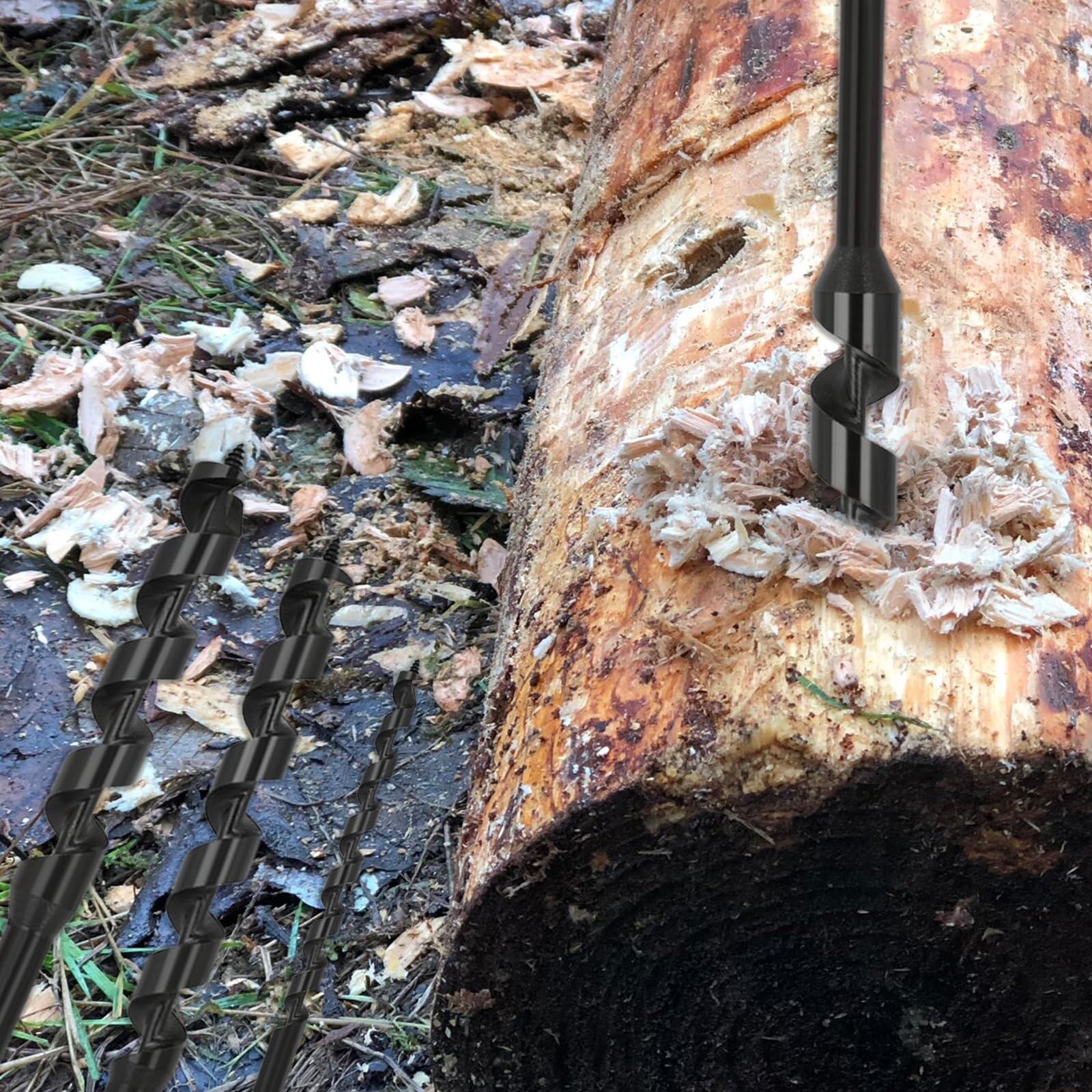 Chiave A Coclea A Mano, Coclea In Legno Scotch Eye, Trapano Per Legno A Coclea A Mano Strumento Per Coloni Per Attrezzature E Attrezzature Di Sopravvivenza Da Campeggio Allaperto