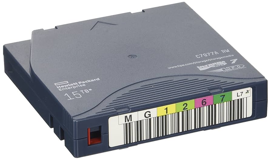 Hewlett Packard Enterprise LTO-7 Ultrium, 15 TB LTO - Cinta