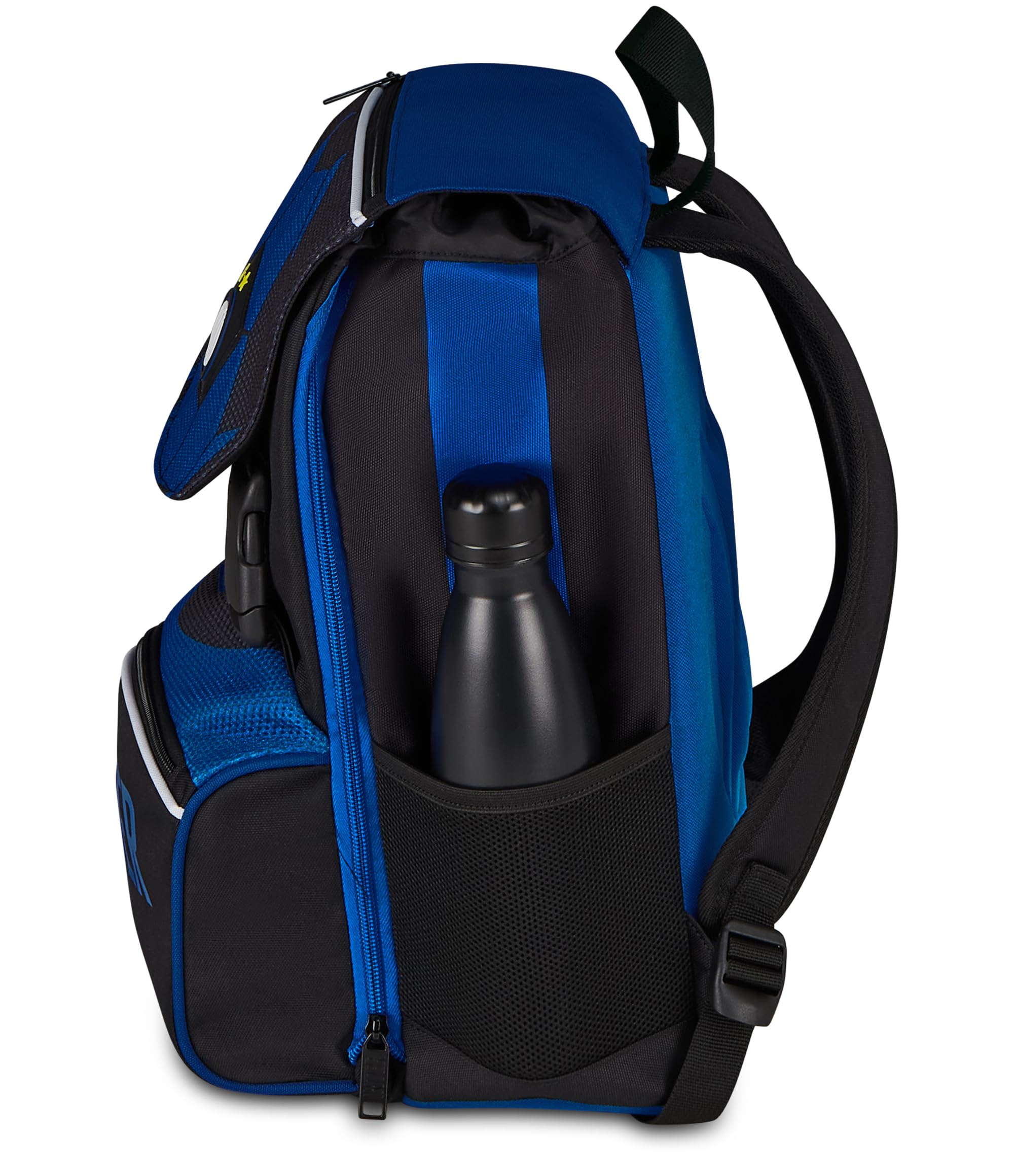 Seven Zaino Estensibile Inter, Doppio Scomparto, Blu, 24 L, Zip laterali, Tasca frontale, Tasca laterale portaborraccia, Scuola elementare e media, Bambino, Ragazzo, Calcio, Prodotto ufficiale