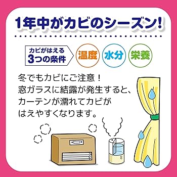 Amazon.co.jp: カーテンにかびがはえなくなるスプレー 300ML