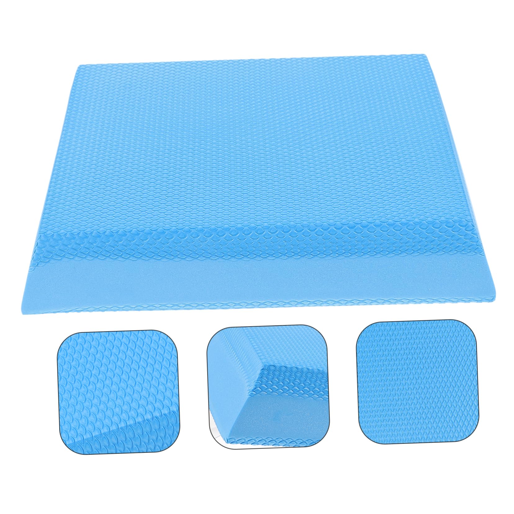 TOYANDONA Cojín de Yoga para Entrenamiento de Equilibrio, TPE Azul Portátil