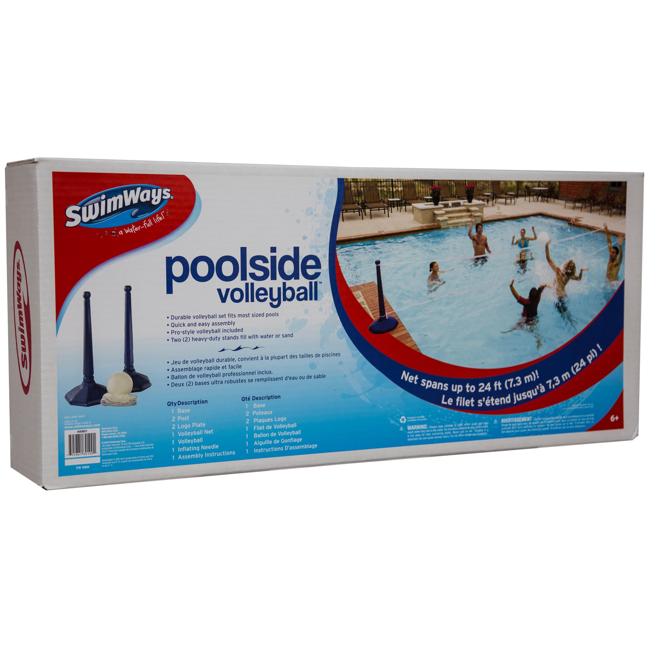 Swimways Poolside Volleyball