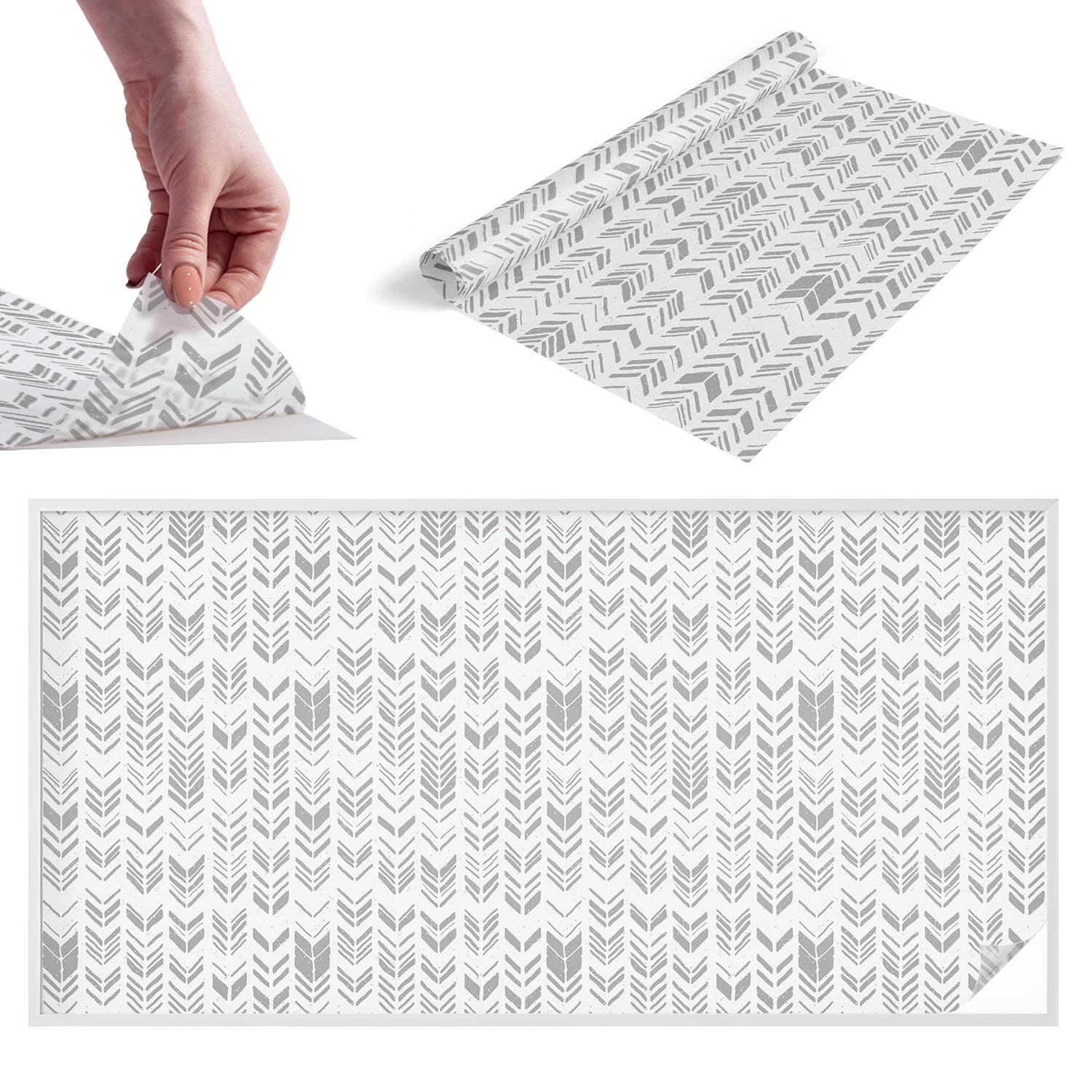 Film dépoli pour fenêtre 200x100 cm avec motif flèche adhésif en PVC