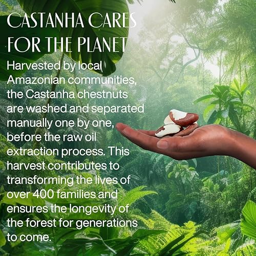 Miniatura 6 de natura - Ekos Castanha (nuez de Brasil) Crema de manos - Bálsamo de manos anti-sequedad - Hidratante de piel de hidratación profunda las 24 horas -