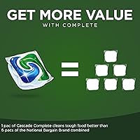 Vista 7 de Paquetes de acción completa Cascade, detergentes para lavavajillas, 3700026883, Modelo antiguo, Multicolor, 1, 1