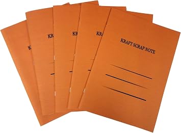 Ishihara Paper Scrapbook Set of 5 K5-1F B4 Orange
