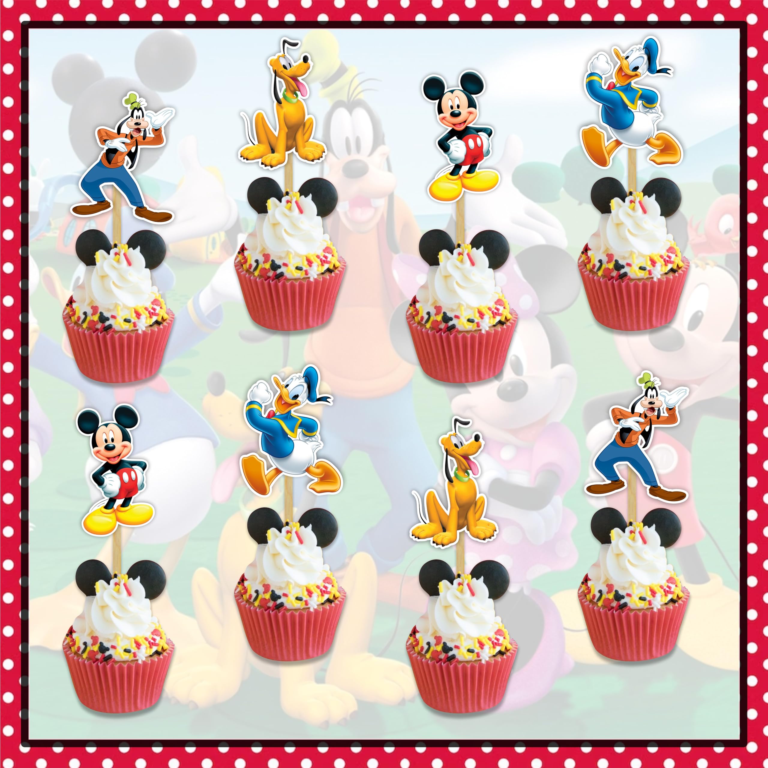 Seyal® Micky Mouse Cupcake Topper