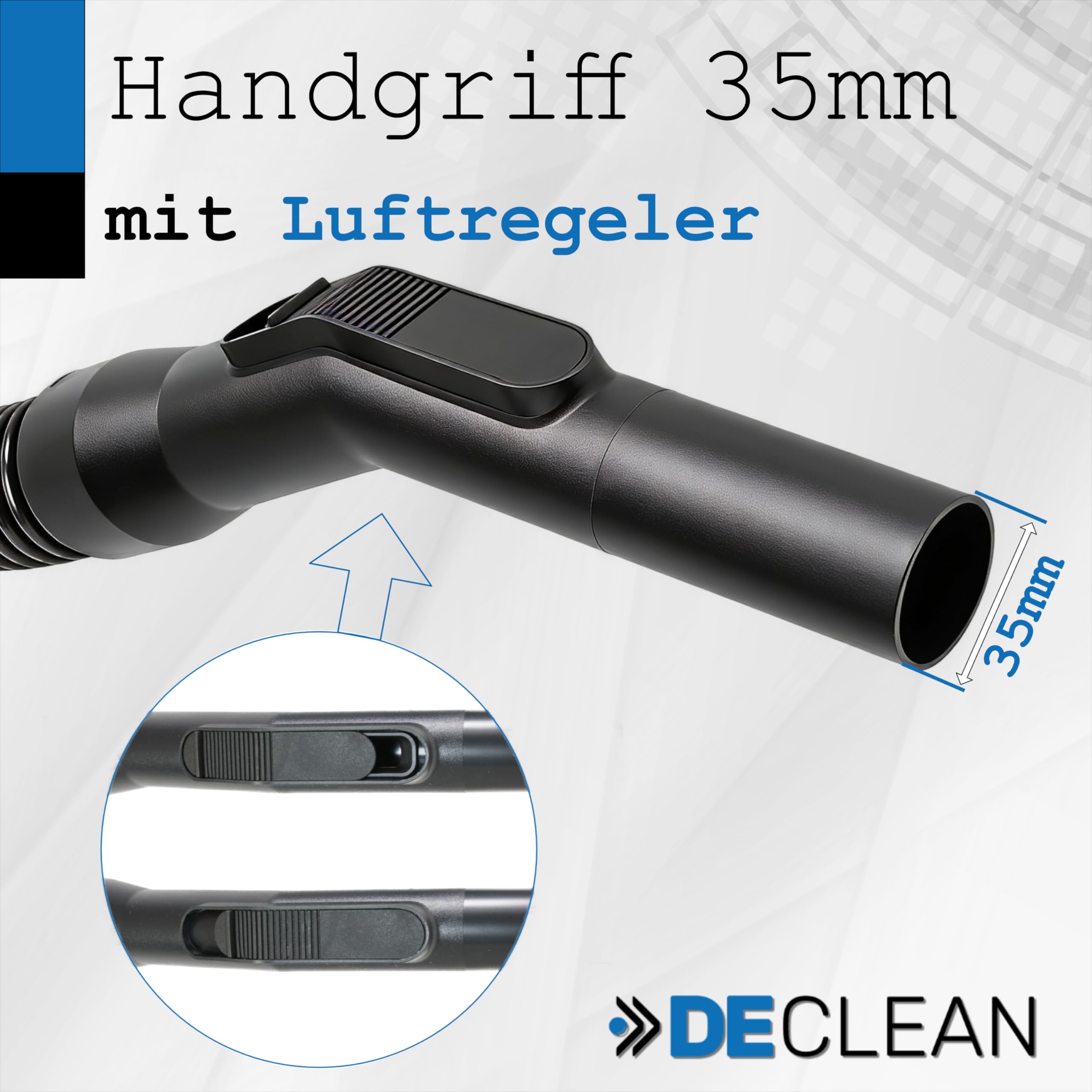 8 m Saugschlauch kompatibel mit Kärcher NT 14/1 NT 25/1 NT 27/1 NT 35/1 | DeClean passend für Kärcher NT 40/1 NT 45/1 NT 48/1 NT 55/1 NT 65/2 NT 301 NT 351 NT 360 NT 361 362 501 551 Staubsauger