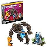 MEGA Godzilla x Kong The New Empire Building Set Action Figure Kong with 541 Pieces and Accessories, 12 Inches Long, for Adult Collectors