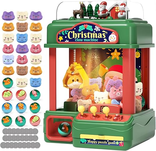 AIQI Máquina de garras para niños, agarrador grande para expendedores de dulces, dispensador de premios para niñas y niños, máquina de juego