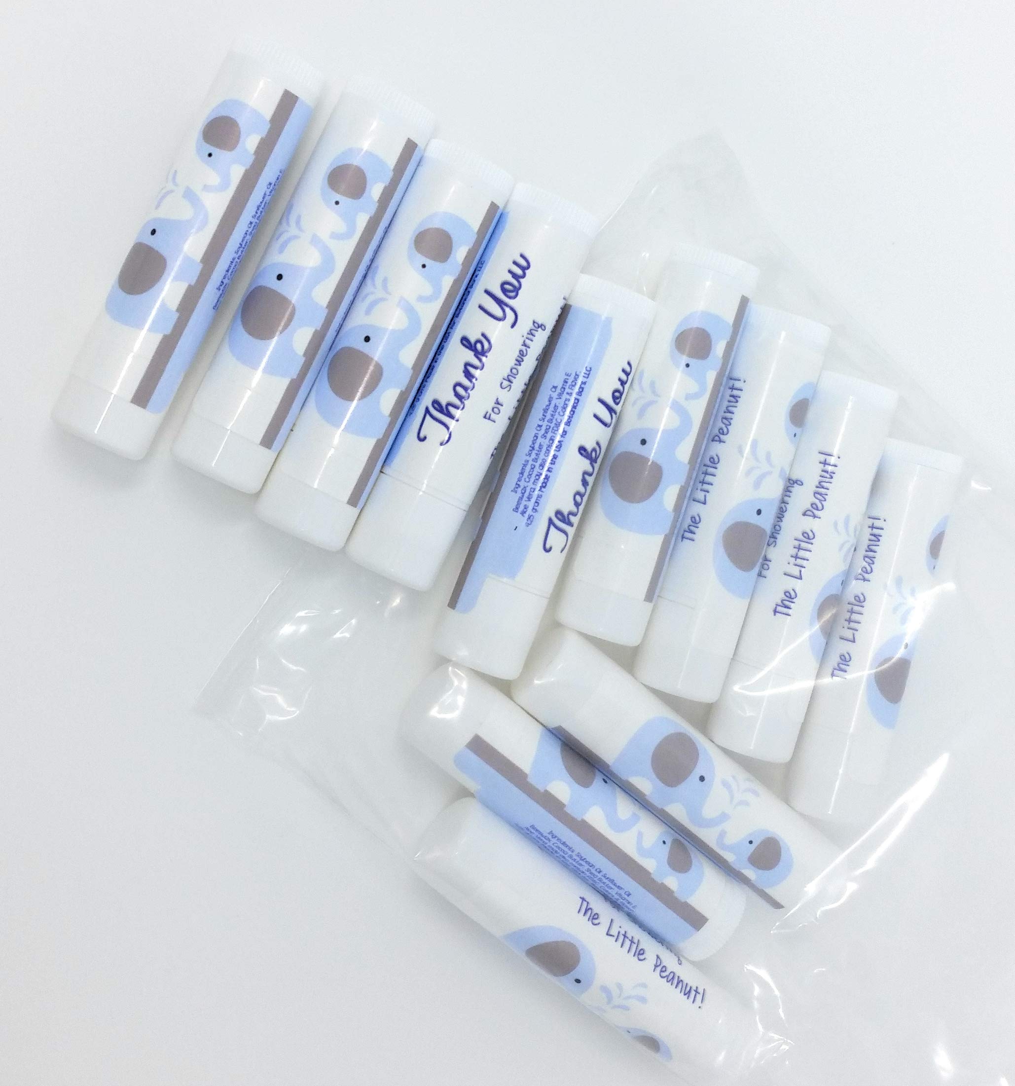 Buy 12 Elephant Baby Shower Lip Balms Boy Baby Shower Favors