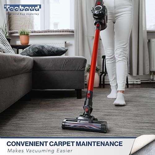 Miniatura 29 de Almohadilla antideslizante para alfombra, agarre de goma reversible, almohadillas antideslizantes para madera dura, vinilo, azulejos, suelos