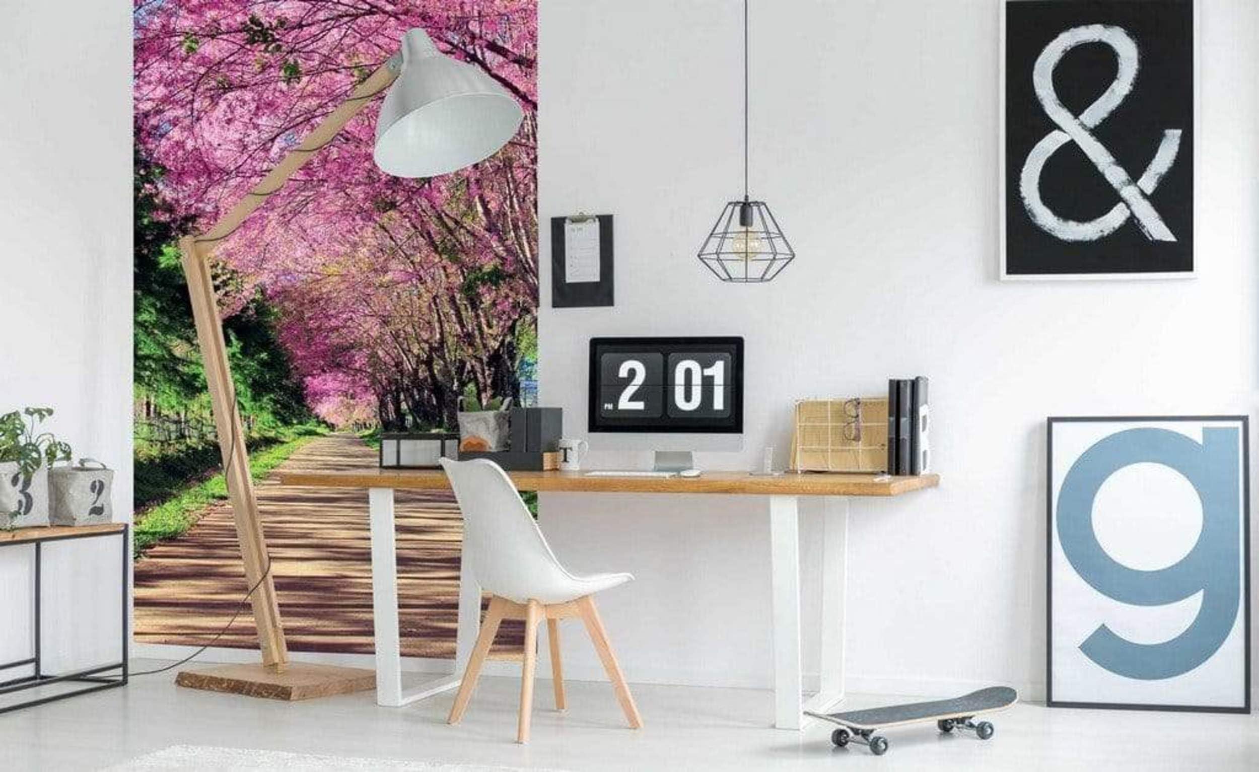 Fototapeta z włókniny kwitnące alee 150 x 250 cm | tapeta na flizelinie – tapeta ścienna łącznie z klejem | jakość premium z włókniny