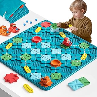 Kids Toys STEM Board Games - Large Size Logical Road Builder Educational...