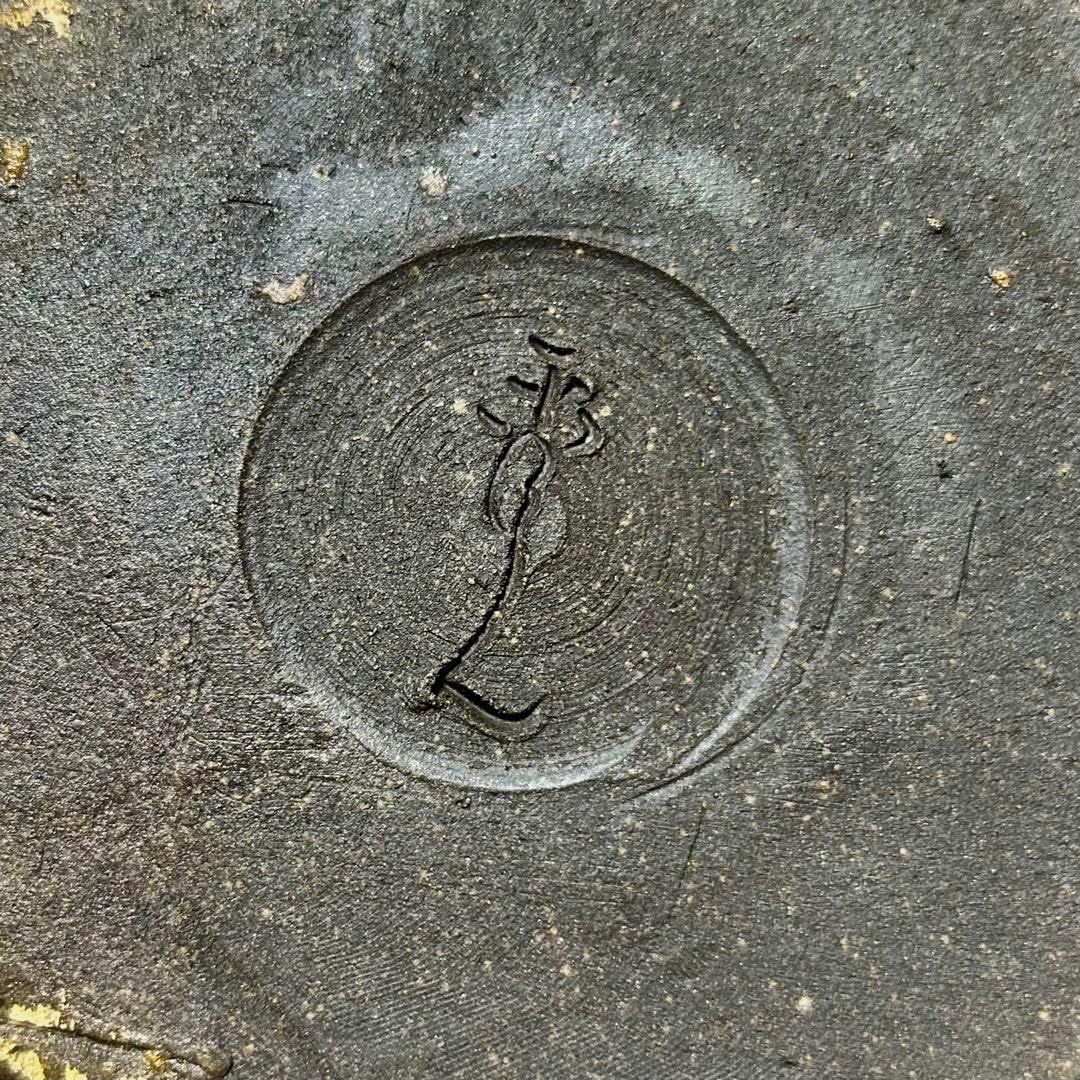 市野秀之作 彩色花器 丹波篠山市といったら丹波焼【雅峰窯と