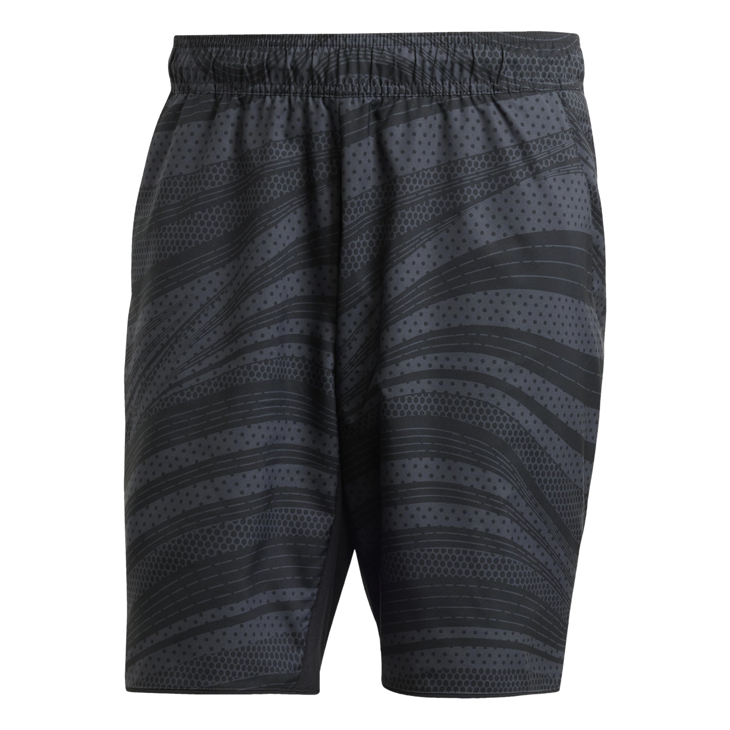 adidas Male Club Tennis Climacool Graphic Shorts XL 9 inch Carbon/Black