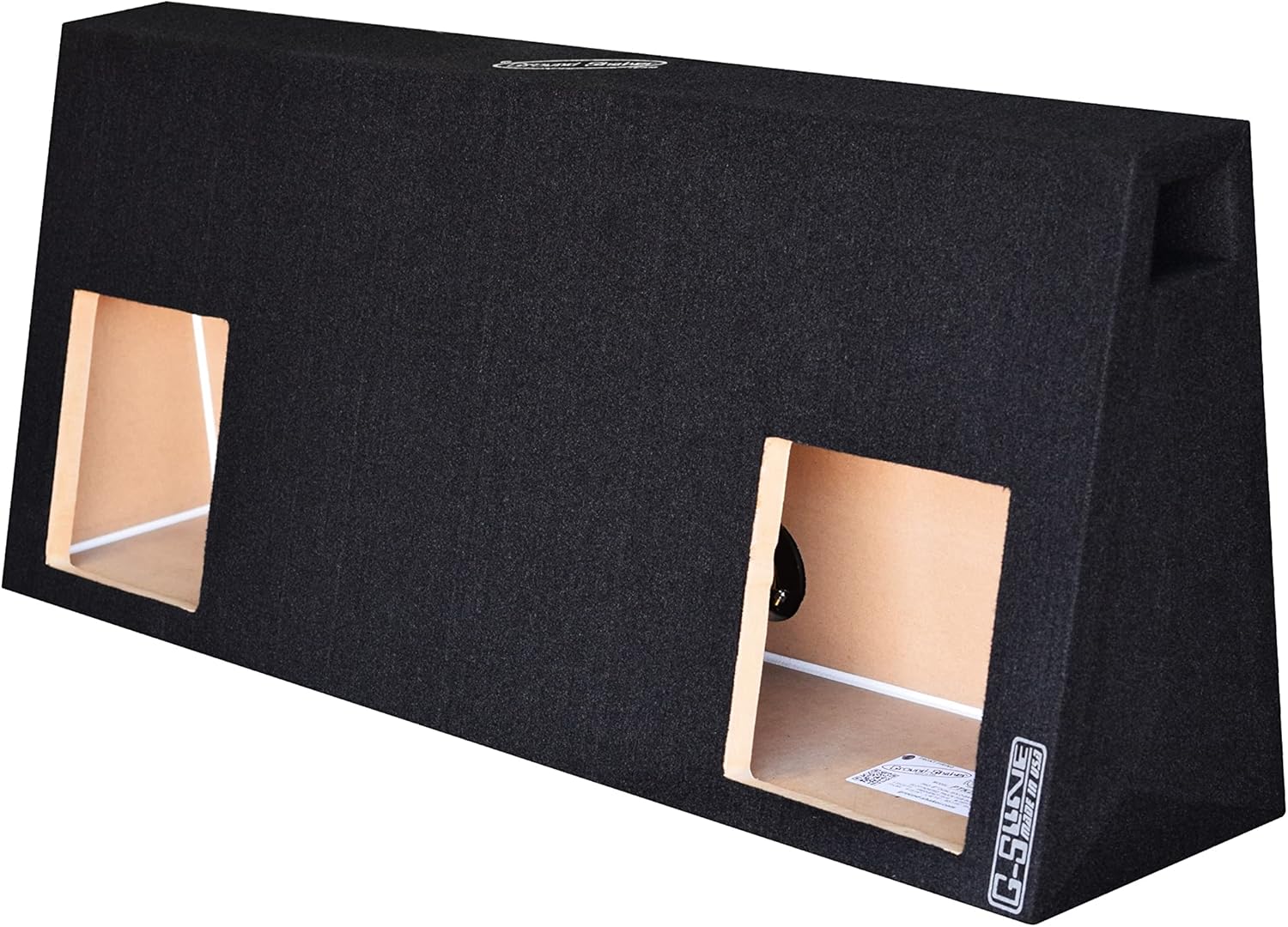 8" Dual Ported Vented Sub Box Subwoofer Enclosure Solo