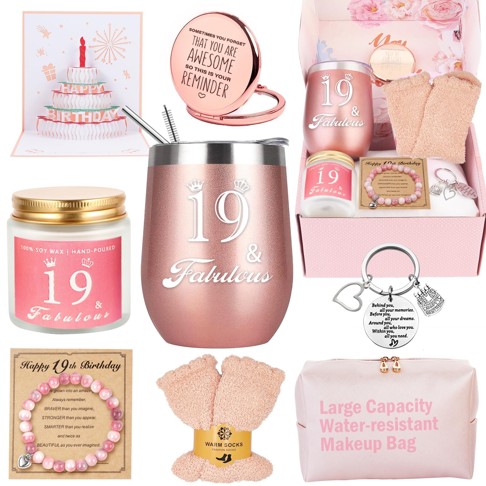 Awfrky 19th Birthday Gift Box