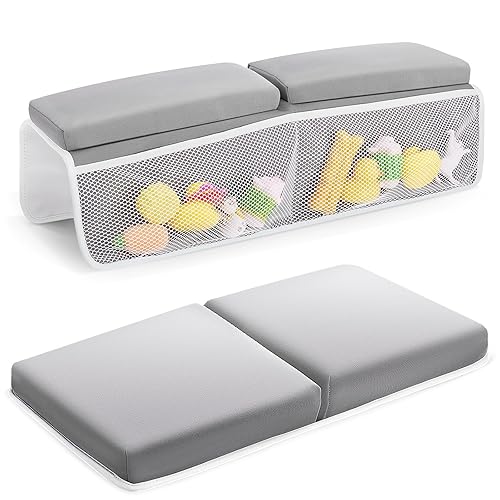 Juego de rodilleras y codos de baño para bebé, almohadilla para arrodillarse, accesorios para el baño, alivia tus rodillas y codos