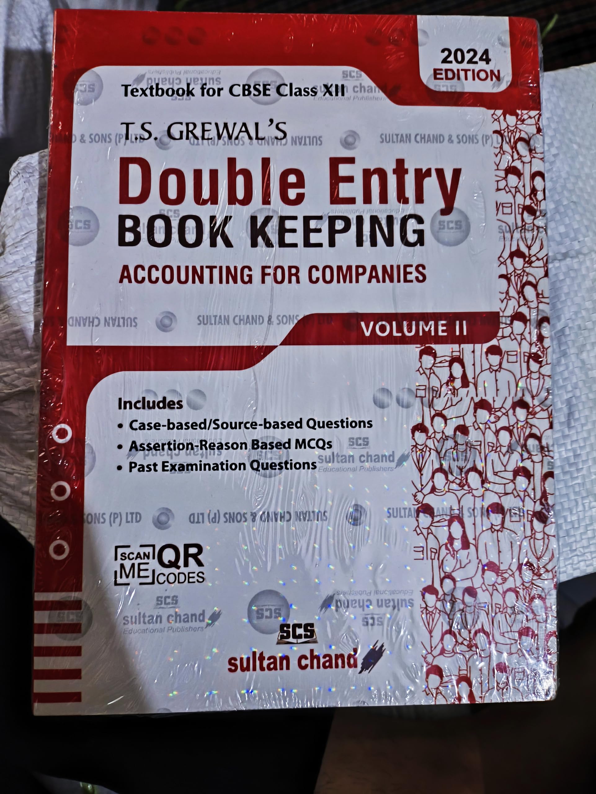T.S. Grewal'S Double Entry Book Keeping (Vol.2) - Accounting For Companies: Textbook for CBSE Class 12 (2024-25 Examination)