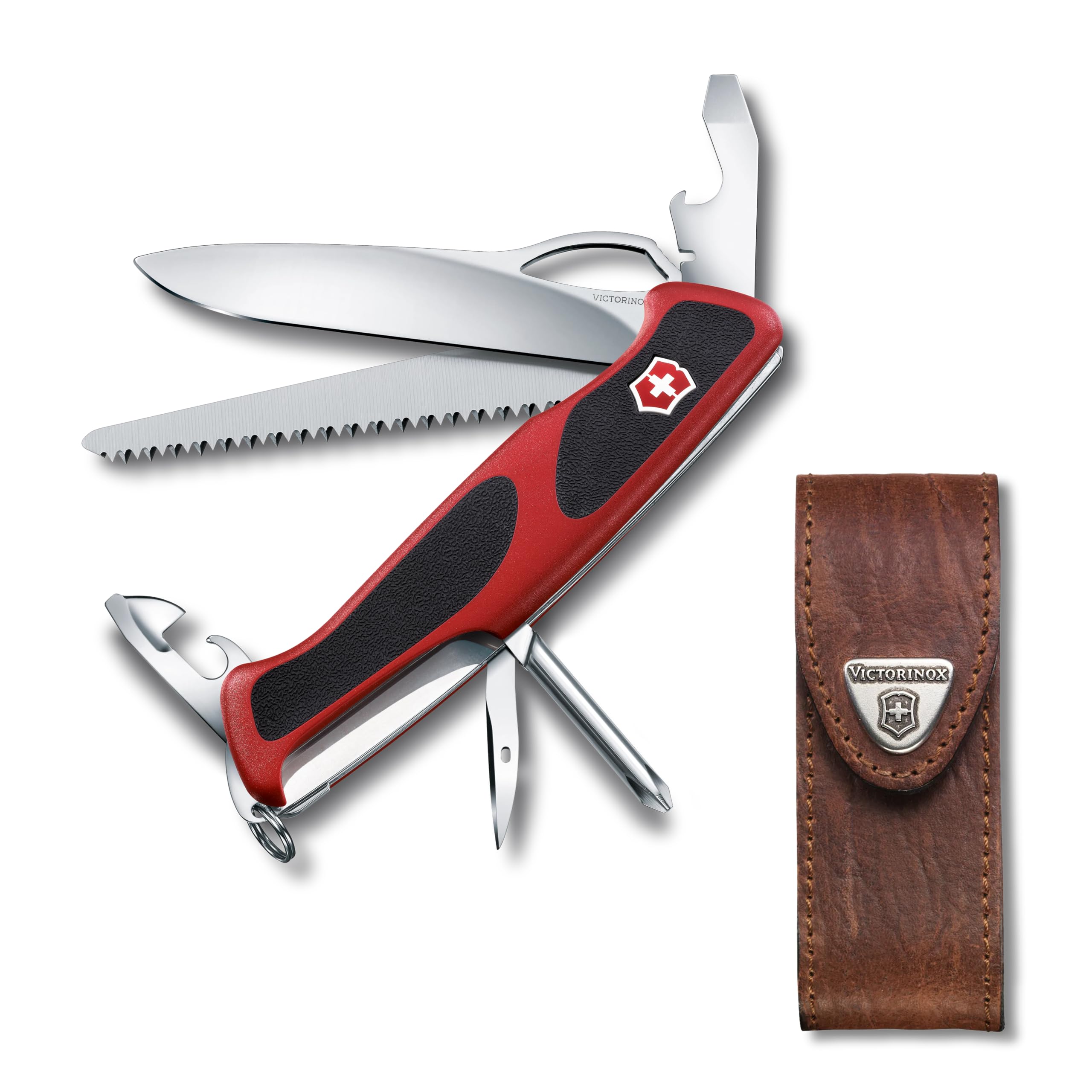 Amazon | VICTORINOX ビクトリノックス レンジャーグリップ 78M レッド
