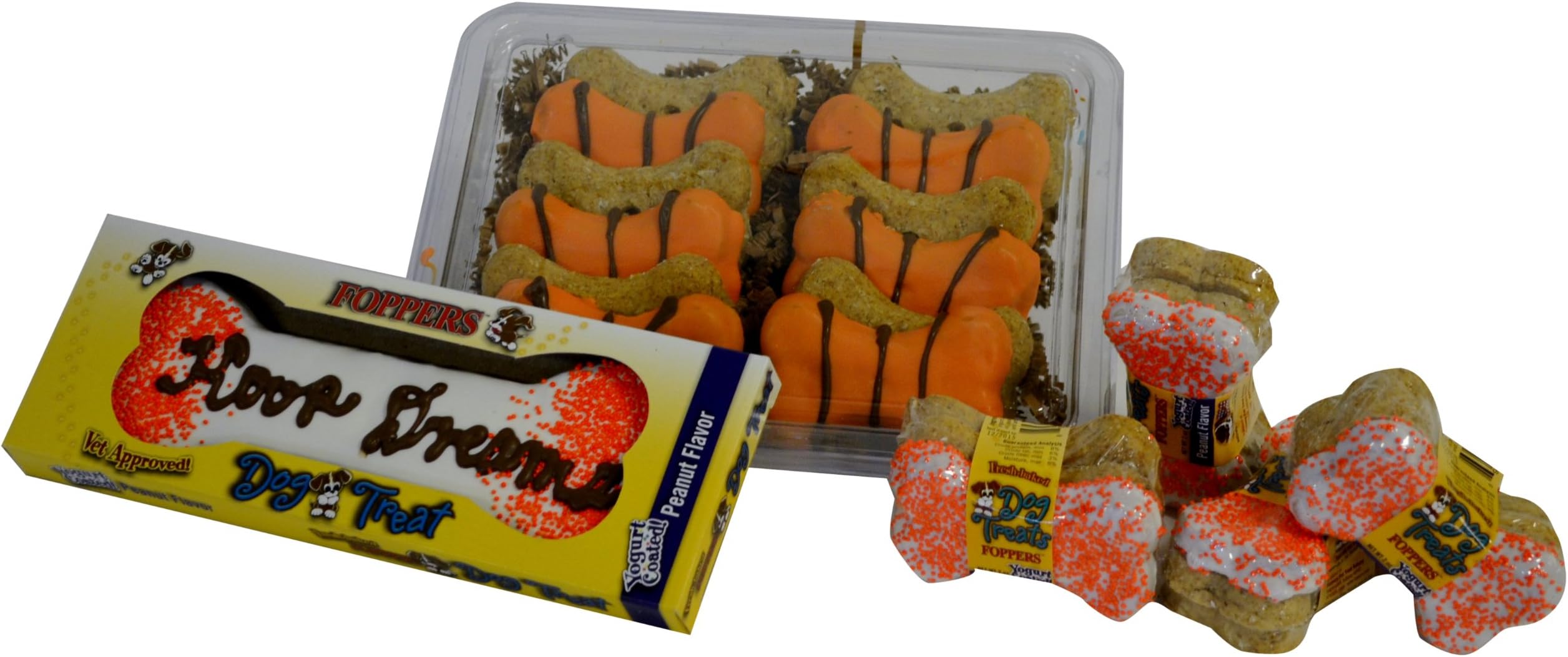 Foppers Hoop Dreams 23-Piece Basketball Dog Treat Gift Set