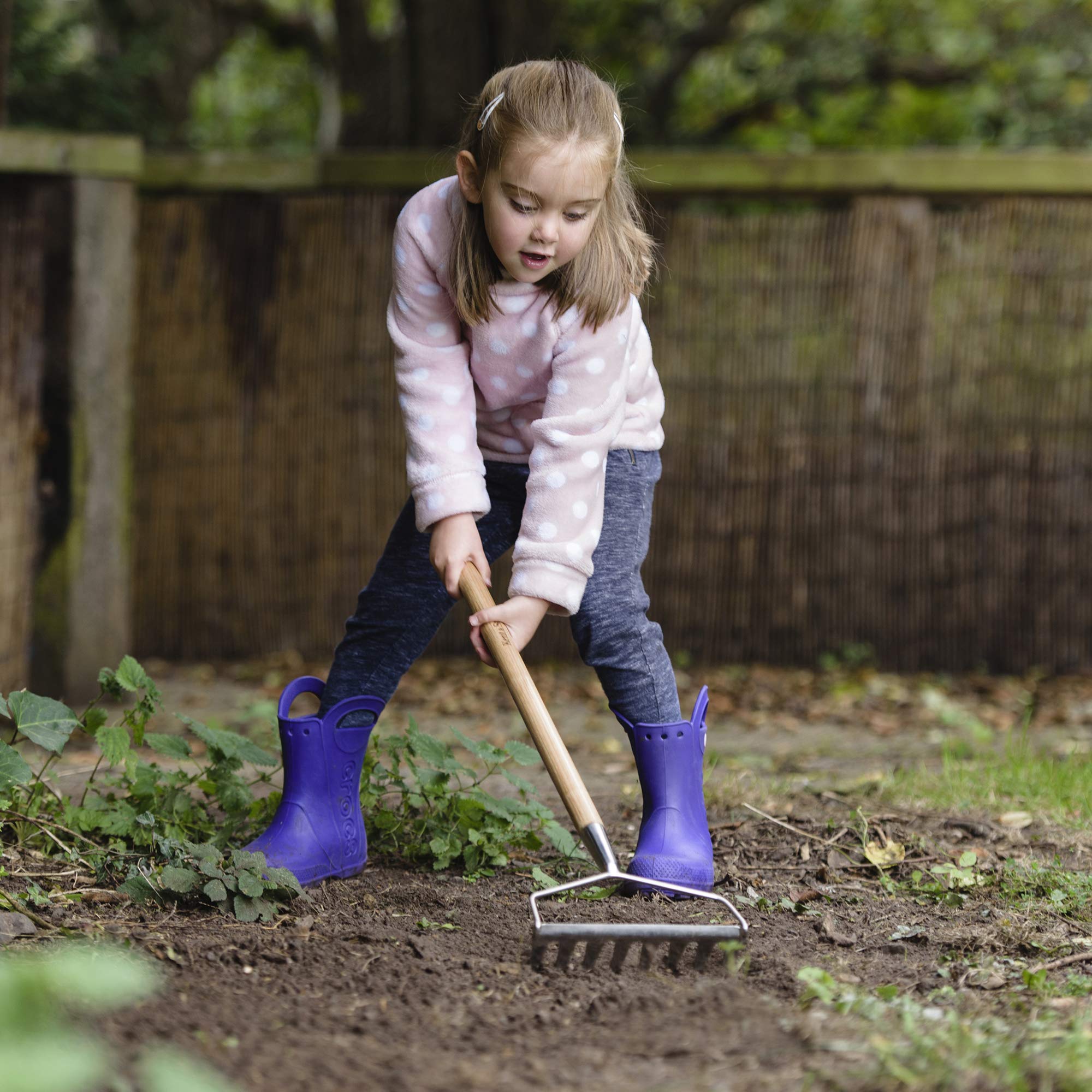 Piccolo Rastrello Da Giardino A 3 Rebbi - Attrezzo Manuale Per Diserbare E Piantare Coltivatore Del Terreno Compatto E Leggero 1 Unita Senza Manico 96143731