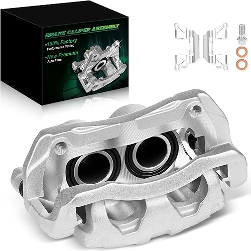 Front Left Disc Brake Caliper Assembly with Bracket Fit for:-Honda CRV 2007-2016, Odyssey 2005-2010, Accord Crosstour 2010-2011, Crosstour 12-15 for:-Acura RDX 07-12 2.3L 2.4L 3.5L, 19-B2958