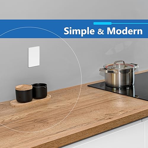 Miniatura 7 de LIDER Placa de pared en blanco, resistente a la temperatura y a los impactos, certificación UL, termoplástico de policarbonato, diseño sin