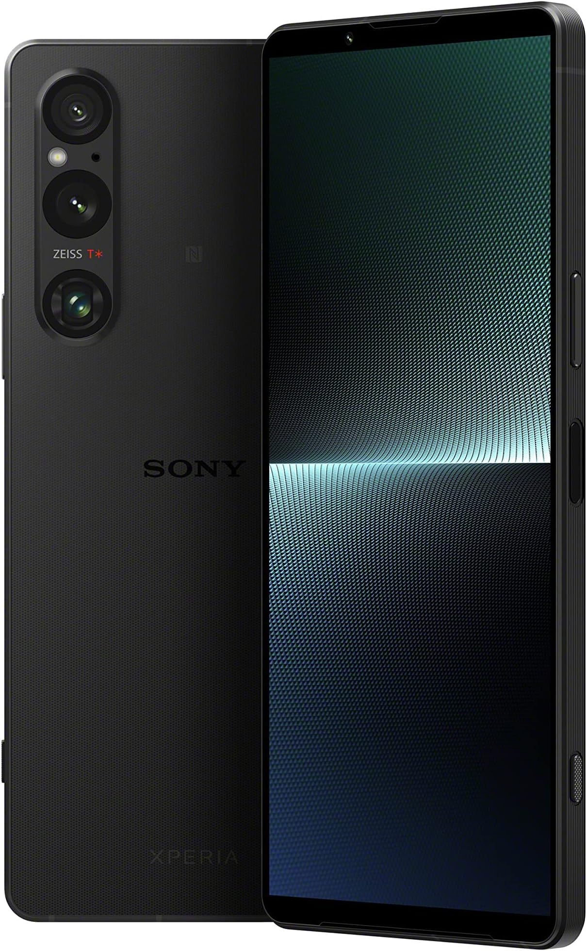 SonyXperia 1 V Black - 6.5 Inch 21:9 Wide 4K HDR OLED - 120Hz Refresh rate -Triple lens(with Next Gen Sensor & ZEISS)- 3.5 mm audio jack - Android 13 - SIM free - Dual SIM hybrid
