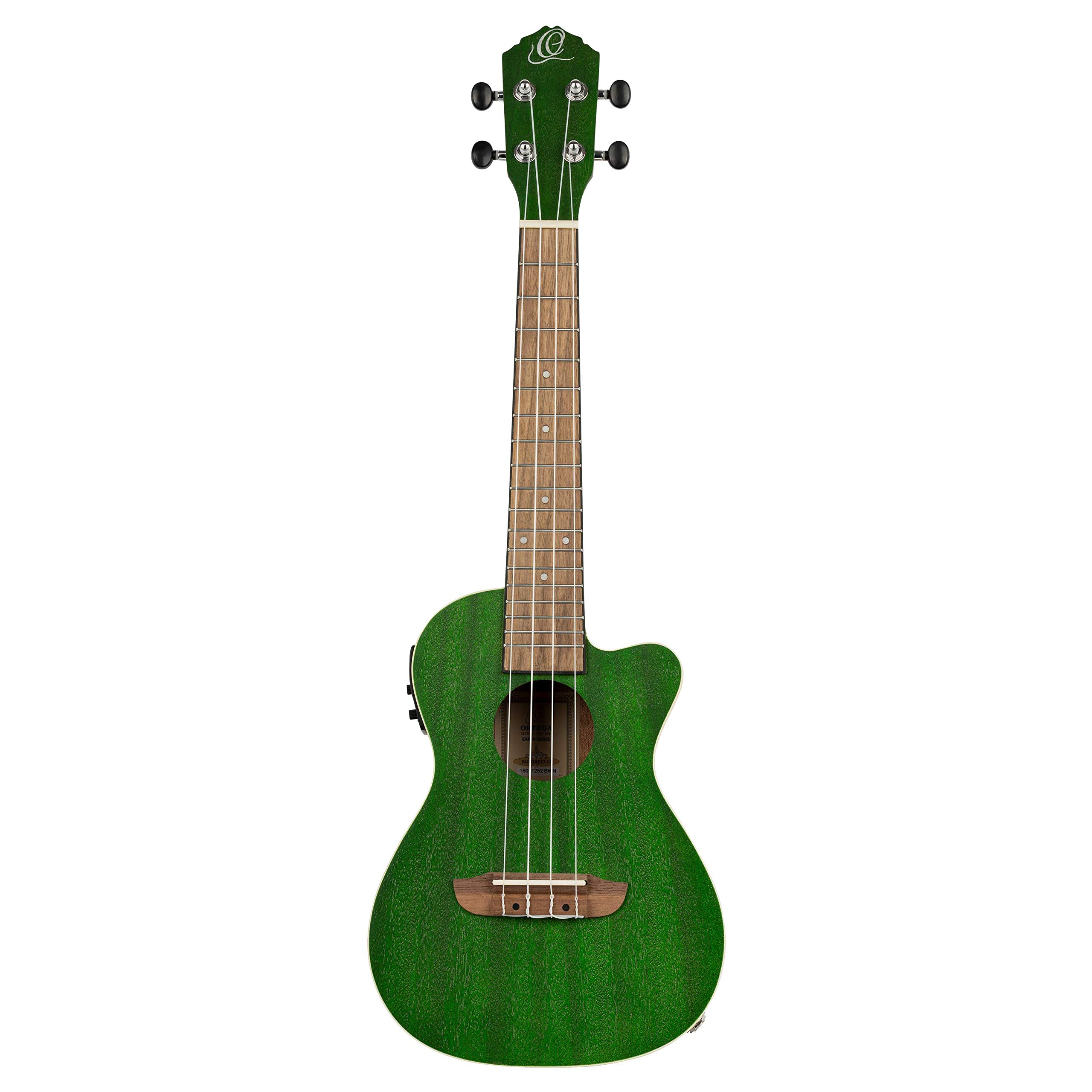 Ortega Guitars Concert Ukulele elettro-acustico - Earth Series - Okoumé/ Mogano (RUFOREST-CE)