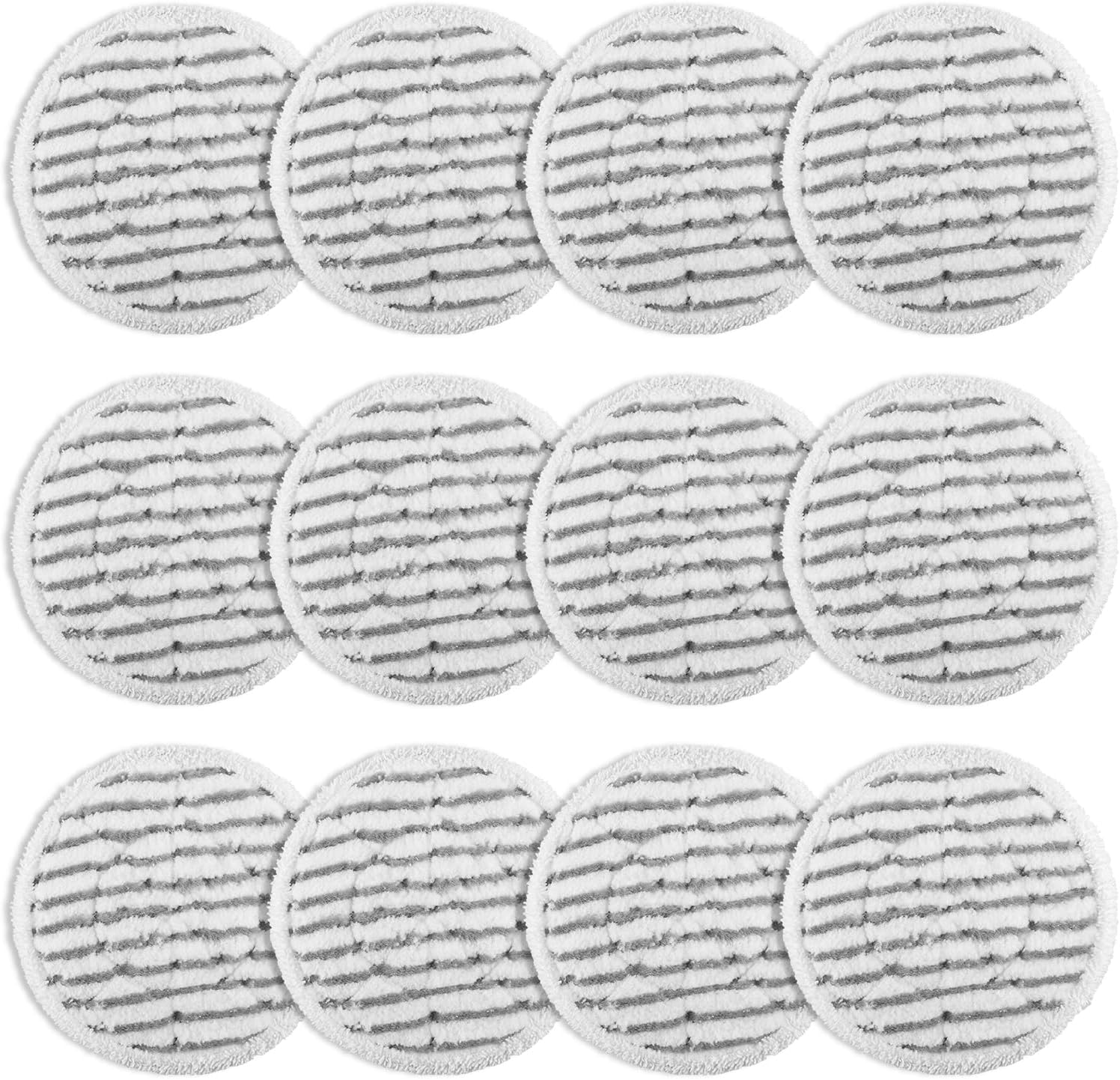 8 Pack S7001 Mop Compatible with Shark Steam Mop Replacement Pads S7000 Series, S7000 S7000AMZ S7001 S7001TGT Steam & Scrub All-in-One Scrubbing Mop for Model XKITP7000