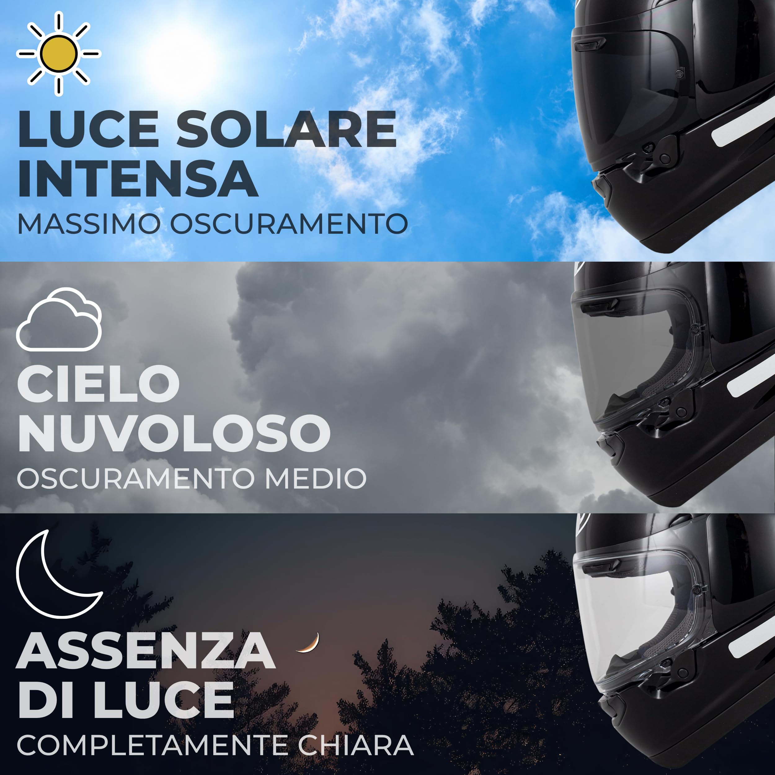 Arai Visiera SAL - RX7 - Chaser - Viper - Astro R - Condor - Foto 11