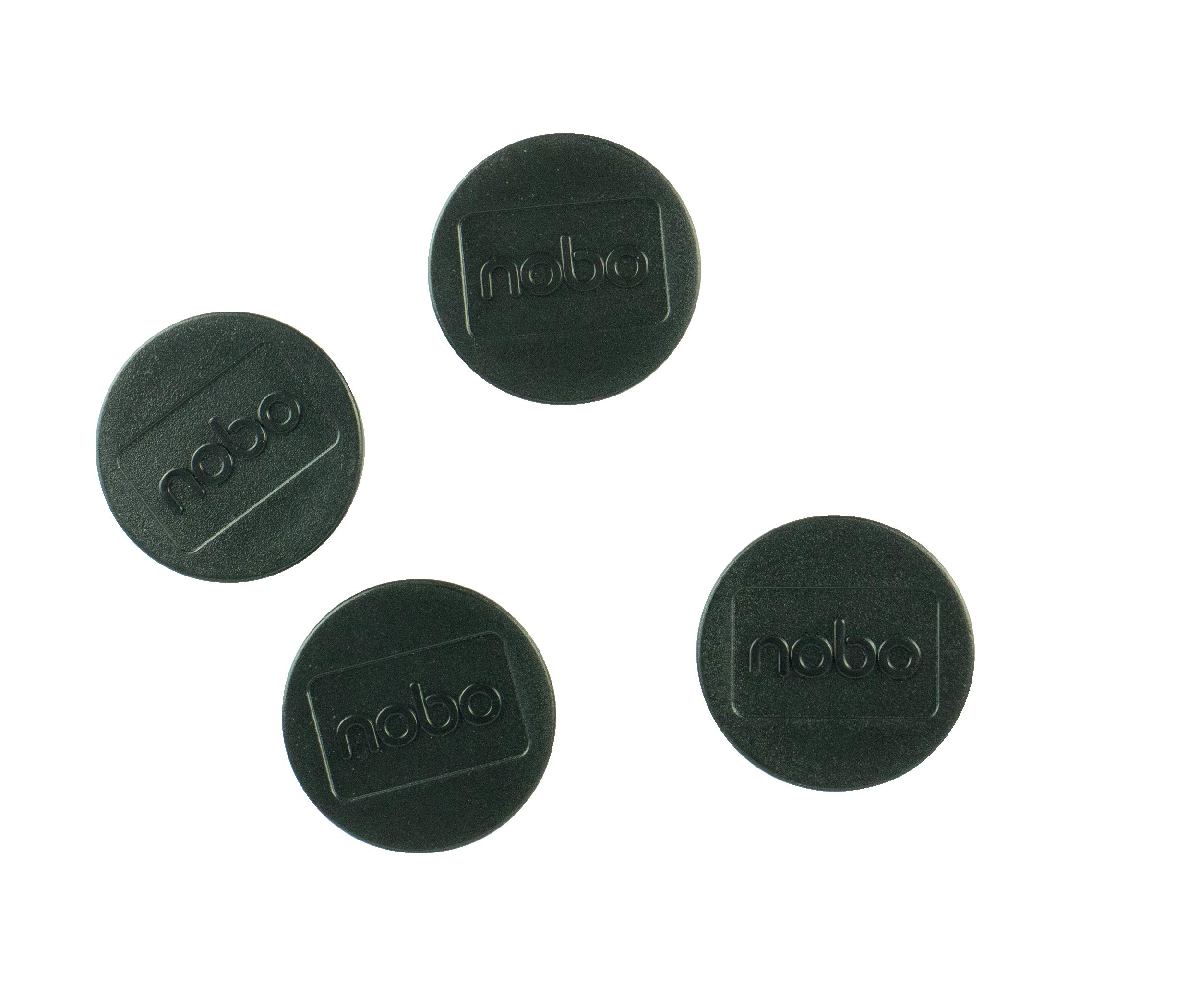 Nobo Magnetic Whiteboard Magnets, 38 mm, Pack of 4, 1901630, Coloured