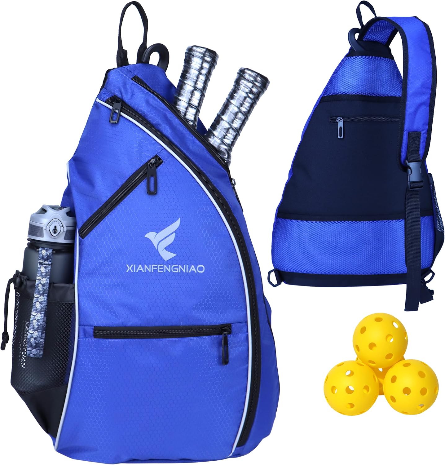 XIANFENGNIAO Sling Bag Sports Pickleball Bag Pickleball Backpack for