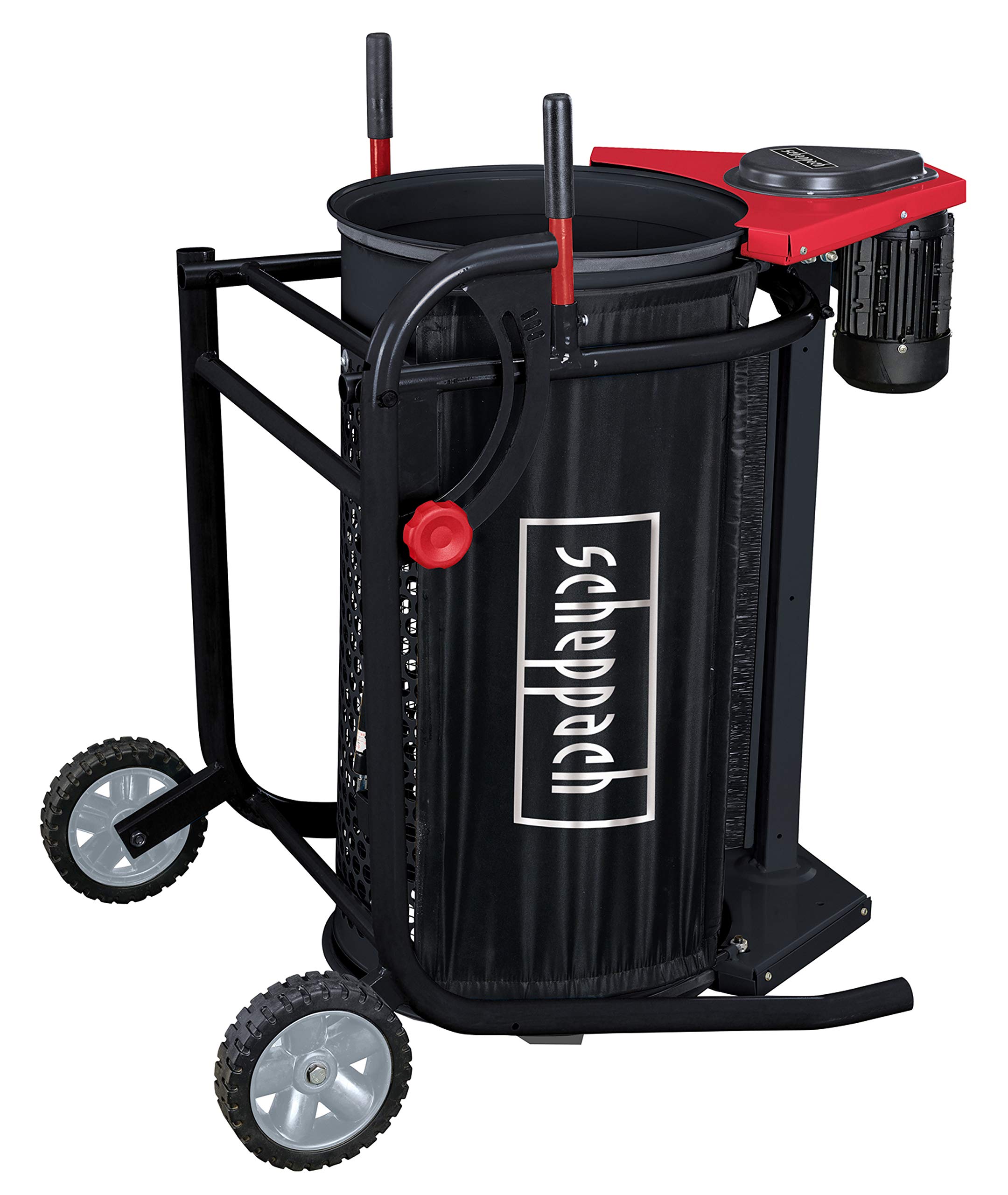 Scheppach Rollsieb RS350 (250 Watt, Siebtrommel-Länge: 800mm -Ø: 400mm, Drehzahl: 42 min-1, Materialdurchsatz: 3m³/h, neigbare Trommel)